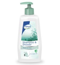 TENA SHAMPOO&SHOWER 500ML 1207