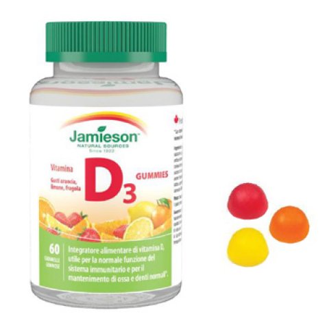 JAMIESON VITAMINA D GUM 60CARA