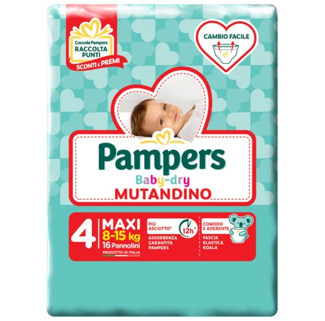 Pampers Bd Mut Sm Tg4 Mx Sp 16