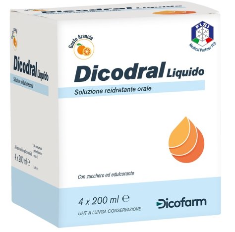 DICOFARM Spa Dicodral liquido 4x200ml