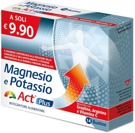 MAGNESIO POTASSIO ACT PLUS 14BS