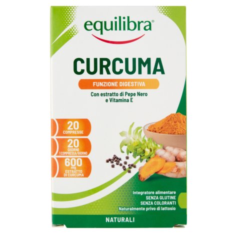 EQUILIBRA Srl Integratore curcuma 20 compresse