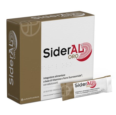 Sideral Oro Integratore Ferro e Vitamine 14 mg 20 Bustine orosolubili__+ 1 COUPON__