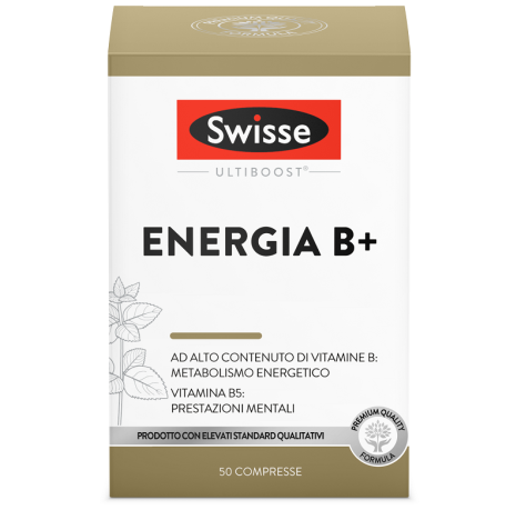 HEALTH AND HAPPINESS (H&H) IT. Swisse integratore con energia B+ 50 compresse