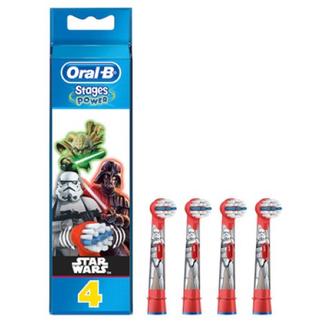 PROCTER & GAMBLE Srl Oral b testine di ricambio star wars 4 pezzi