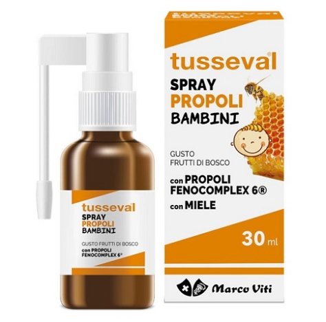 TUSSEVAL GOLA PROPOLI SPRAY PER BAMBINI 30 ML 