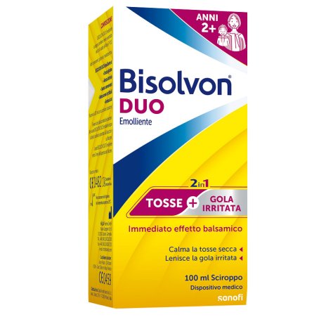 SANOFI SpA BISOLVON DUO SCIROPPO EMOLLIENTE 100 ML