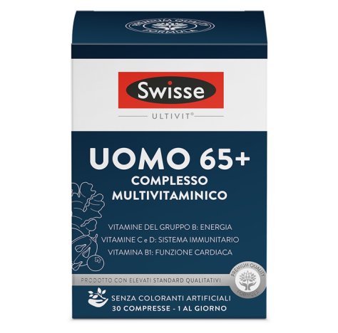 HEALTH AND HAPPINESS (H&H) IT. Swisse Uomo 65+ Complesso Multivitaminico 30 Compresse