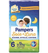 Pampers Sole E Luna Xl 13pz