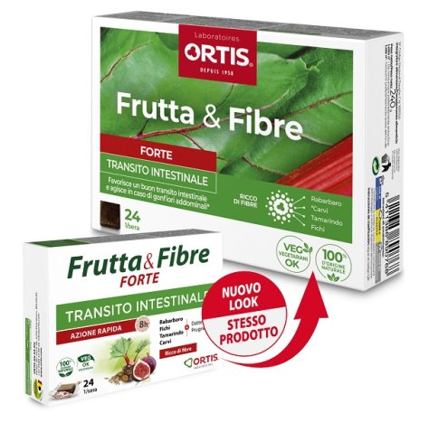 FRUTTA & FIBRE FORTE 24CUBETTI