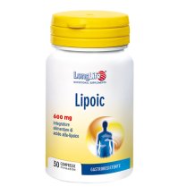 LONGLIFE LIPOIC 30CPS 600MG