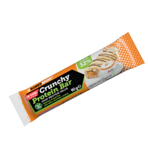 CRUNCHY PROTEINBAR CAPPUCC 40G