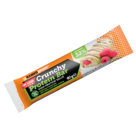 CRUNCHY PROTEINBAR RASPBER 40G