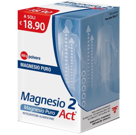 MAGNESIO 2 ACT MG PURO 300G