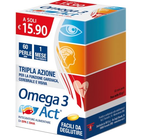 OMEGA 3 ACT 60PRL 540MG