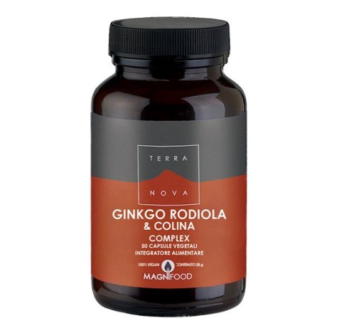 GINKGO RODIOLA COLINA 50CPS VE