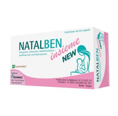 ITALFARMACO Spa Natalben Insieme 60 Capsule New Integratore Allattamento