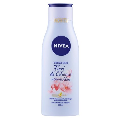 Nivea Crema-olio Fiori Ciliegio & Jojoba 200Ml