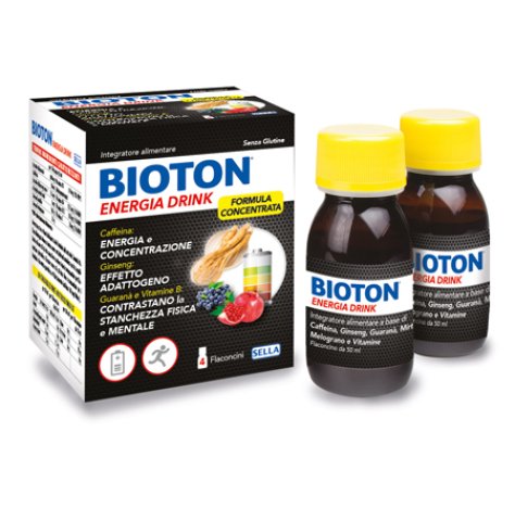 BIOTON ENERGIA DRINK 4FLLX50ML