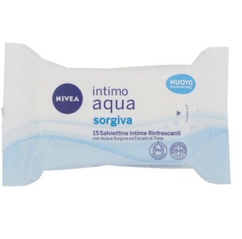 BEIERSDORF SpA Nivea Intimo Aqua Sorgiva Salviettine 