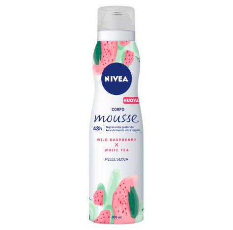 Nivea Mousse Corpo Wild Raspbe