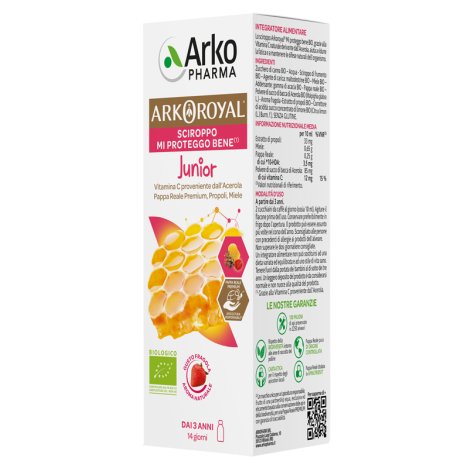 ARKOFARM SRL ARKOROYAL SCIROPPO CONCENTRATO MI PROTEGGO BENE BIO JUNIOR