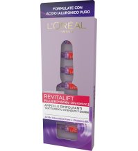 L'OREAL ITALIA SpA L'Oréal Paris Ampolle Rimpolpanti Revitalift Filler, Azione Antirughe, con Acido Ialuronico Puro 100% Concentrato e Vitamina B5, Trattamento Intensivo 7 Giorni, 7x1 ml