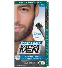 COMBE ITALIA Srl Just for men barba&baffi M45 castano scuro