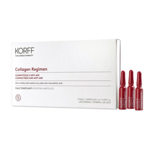 KORFF Srl Fiale Tonificanti Collagen Age Regimen 7gg