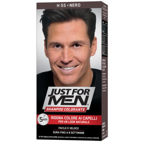 JUST FOR MEN SHAMPOO COLORANTE PER UOMO - NERO