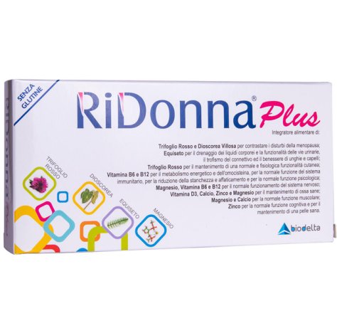 RIDONNA PLUS 30 COMPRESSE BIODELTA