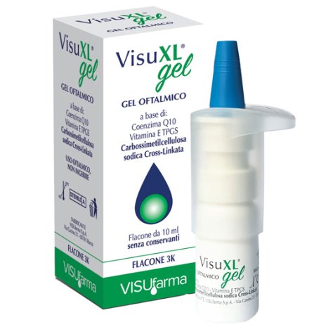 VISUFARMA SPA VisuXL Gel - Gel Oftalmico Lubrificante Antiossidante - 10 ml__+ 1 COUPON__