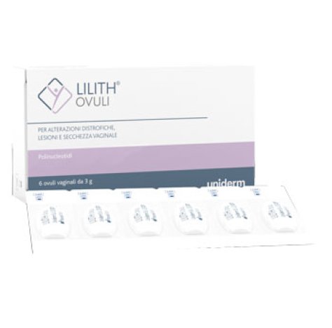 UNIDERM FARMACEUTICI Srl Lilith Ovuli Vaginali 6 Pezzi__+ 1 COUPON__