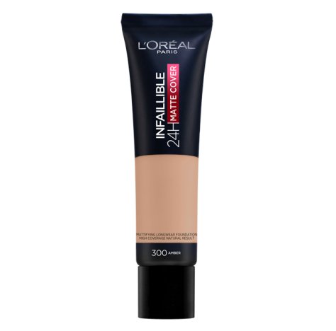 L´Oréal Paris Infaillible Matte Cover - Fondotinta Lunga Tenuta Per Effetto Opaco - Tonalità 300