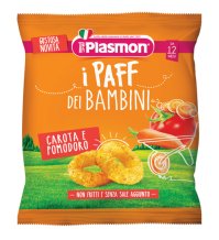 PLASMON (HEINZ ITALIA SpA) Plasmon dry snack paff carota e pomodoro