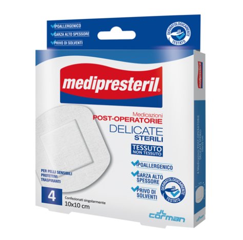 MEDIPRESTERIL POSTOP DEL 10X10