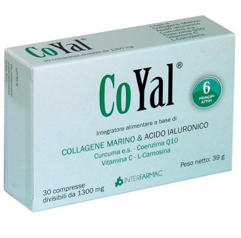 INTERFARMAC SRL COYAL 30 COMPRESSE 1300 MG