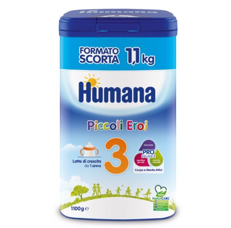 HUMANA ITALIA Spa Humana 3 piccoli eroi latte 1100g probalance