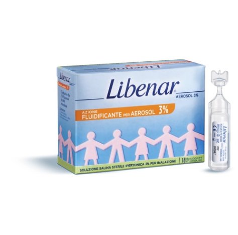 PERRIGO ITALIA Srl Libenar 18 flaconcini per aerosol ipertonico 3%