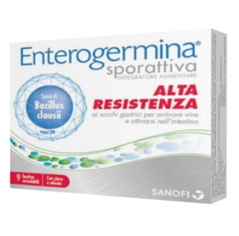Sanofi Enterogermina Sporattiva benessere intestinale 9 bustine