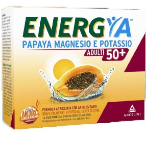 Energya Papaya Magnesio e Potassio 50+ 14bustine 