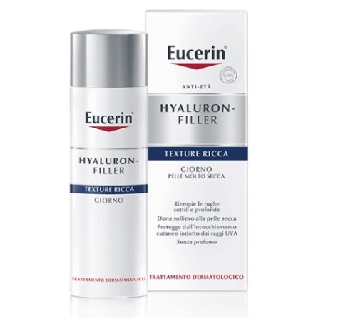 BEIERSDORF Spa Eucerin hyaluron filler crema giorno ricca