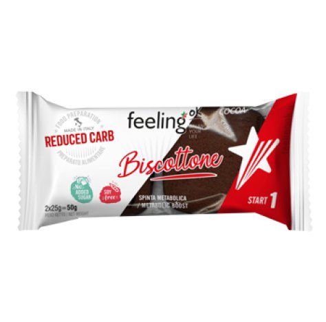 LOGISTICA FOOD Srl Feeling Ok Biscottone al Cacao Start 50 g