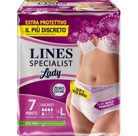 Lines Specialist Pants Discreet Taglia L 7 Pezzi