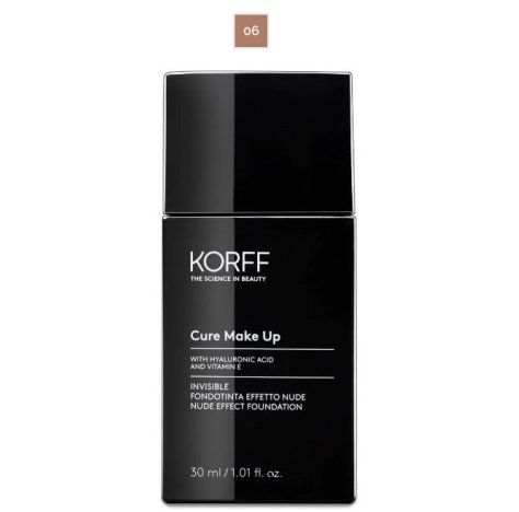 KORFF Srl "Fondotinta Invisible Effetto Nude Cure Make Up KORFF 06 30ml"