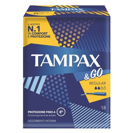 TAMPAX &GO REGULAR 18PZ 8422