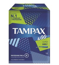 TAMPAX &GO SUPER 18PZ 8423