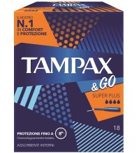 TAMPAX &GO SUPER PLUS 18PZ 0792