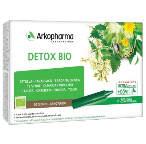 ARKOFARM SRL ARKOFARM ARKOFLUIDI US DETOX BIOLOGICO 20 FLACONI