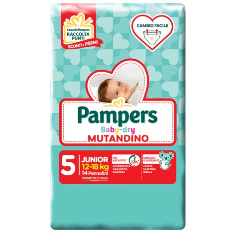 Pampers Bd Mut Junior Sp 14pz